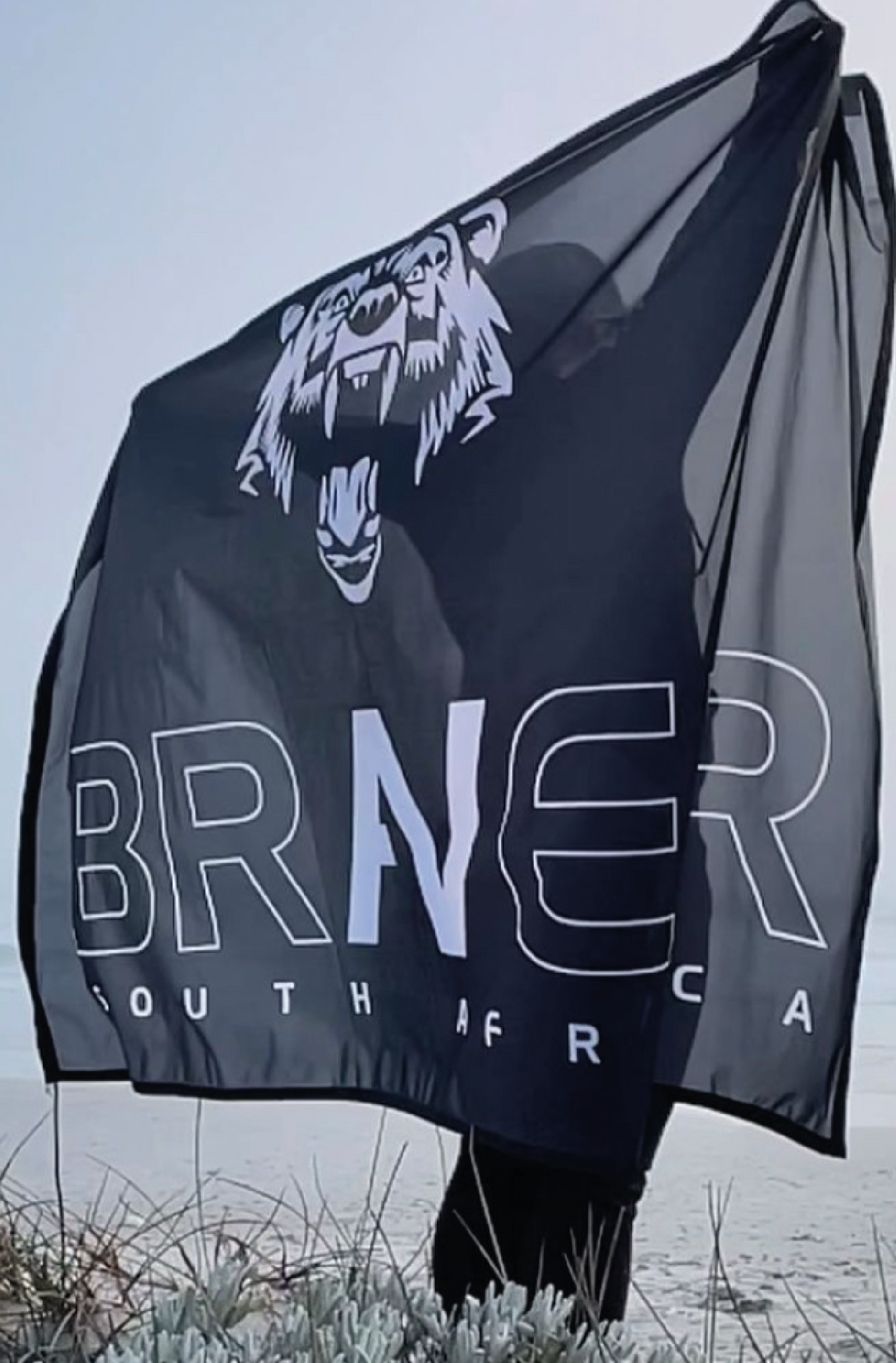 Braver Family Crest Flag