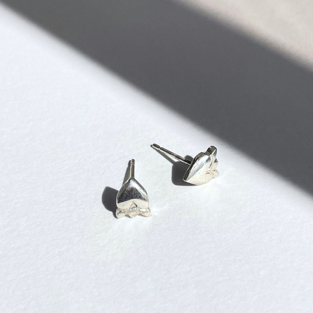 Crowned Heart Studs