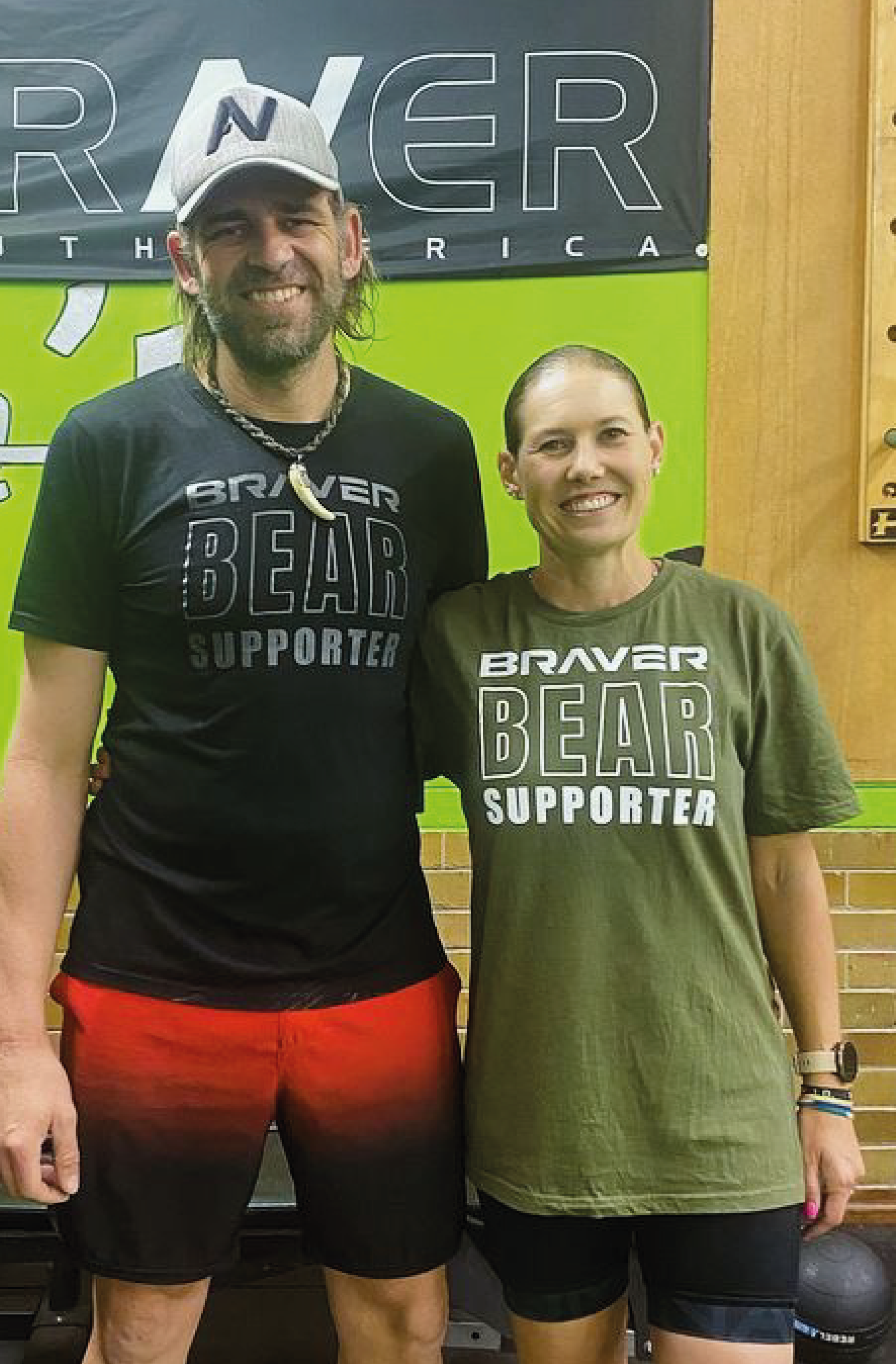 SUPPORT FOR ATHLETE: THE BEAR