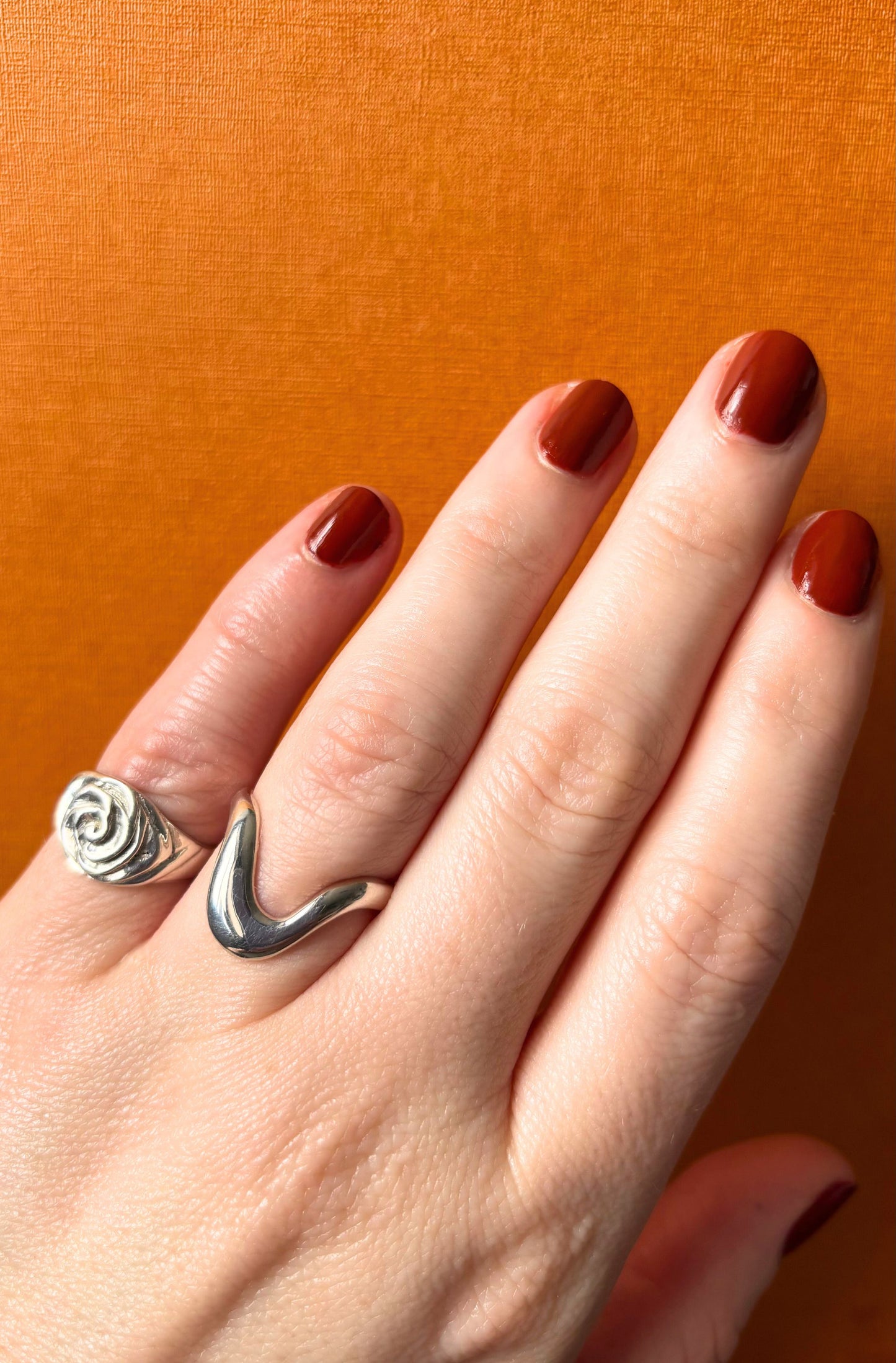 Deep Current - Wave Stacking Ring - Size N & O