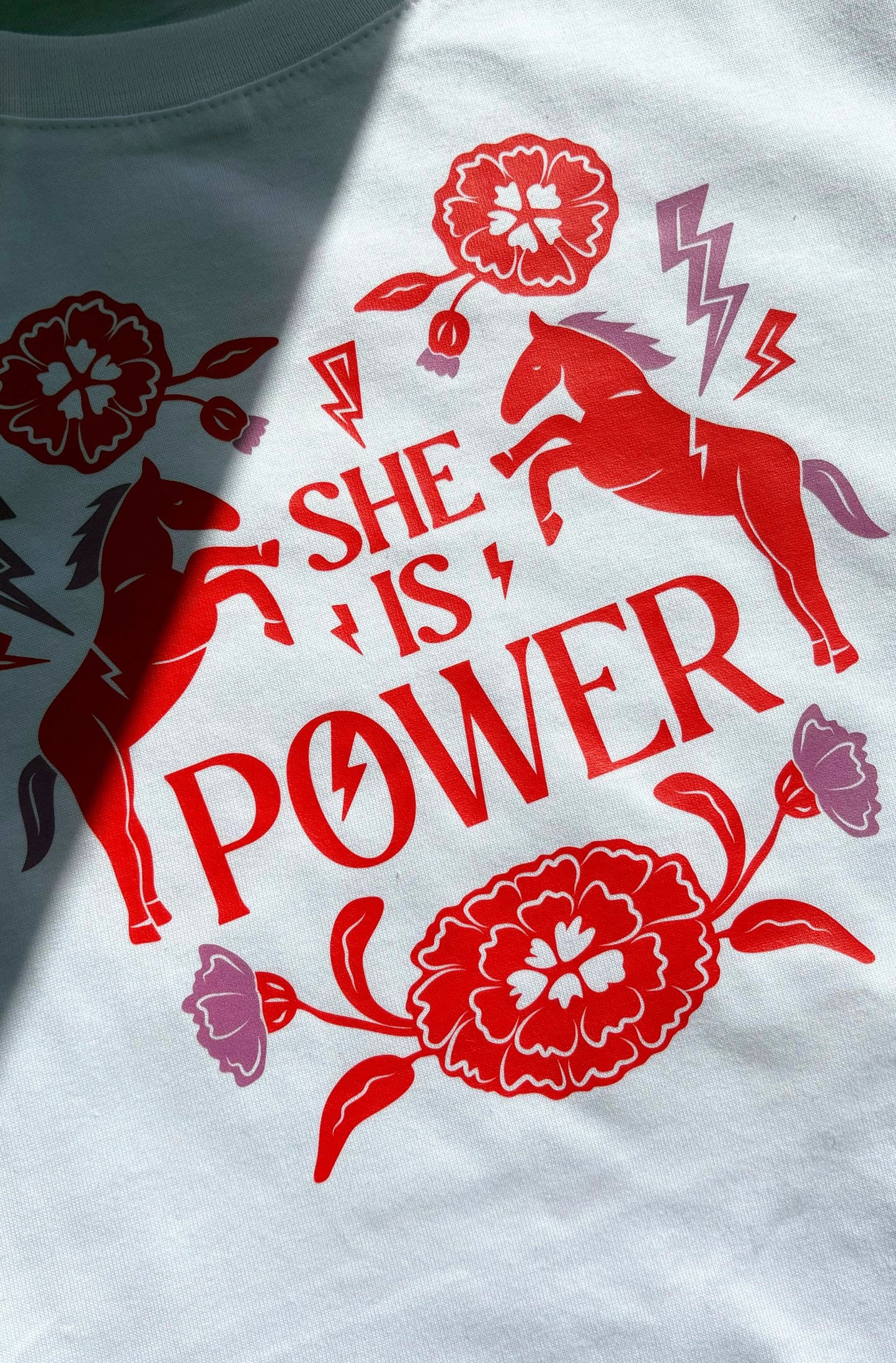 She Is Power | White