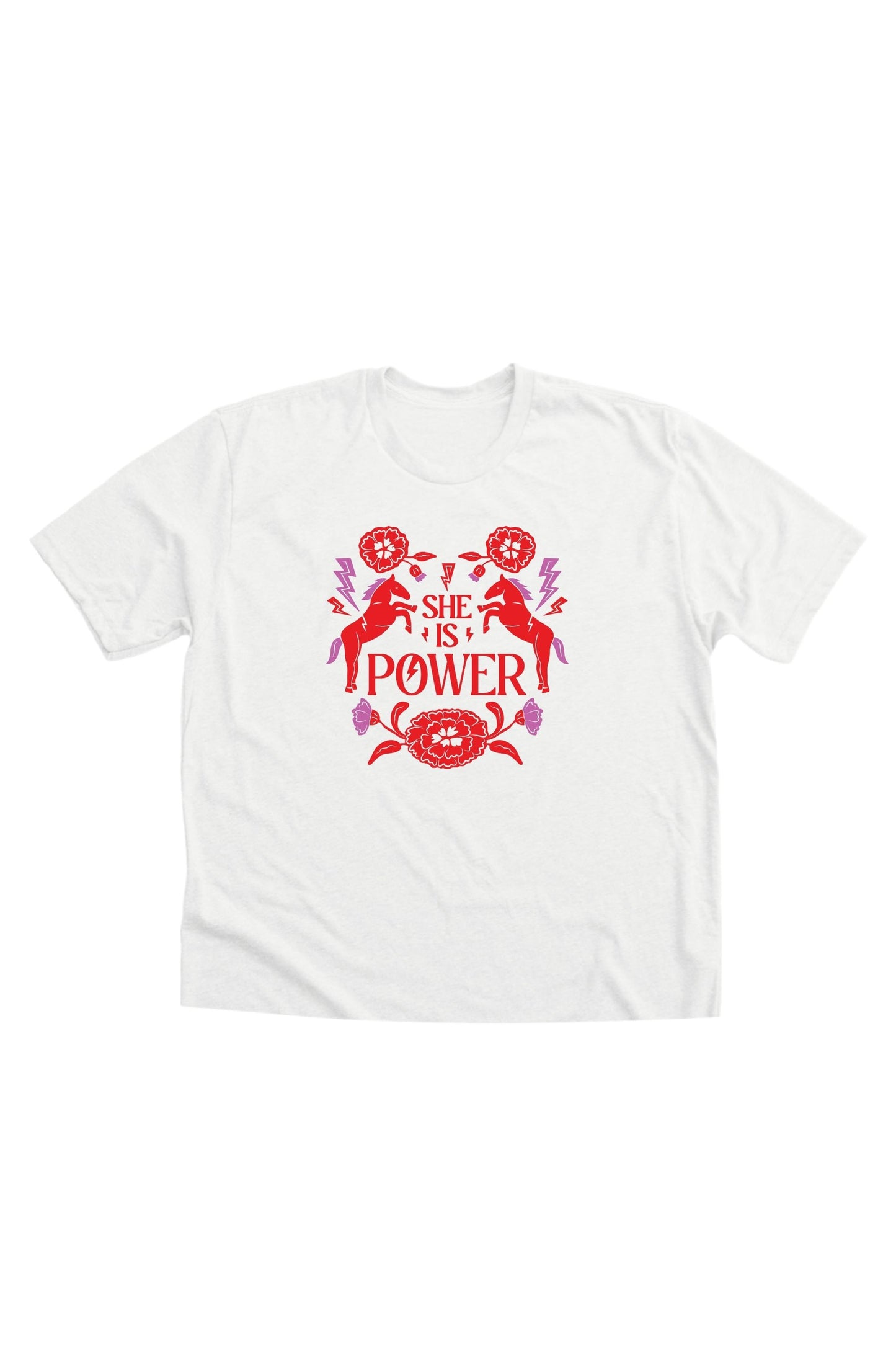 She Is Power | White