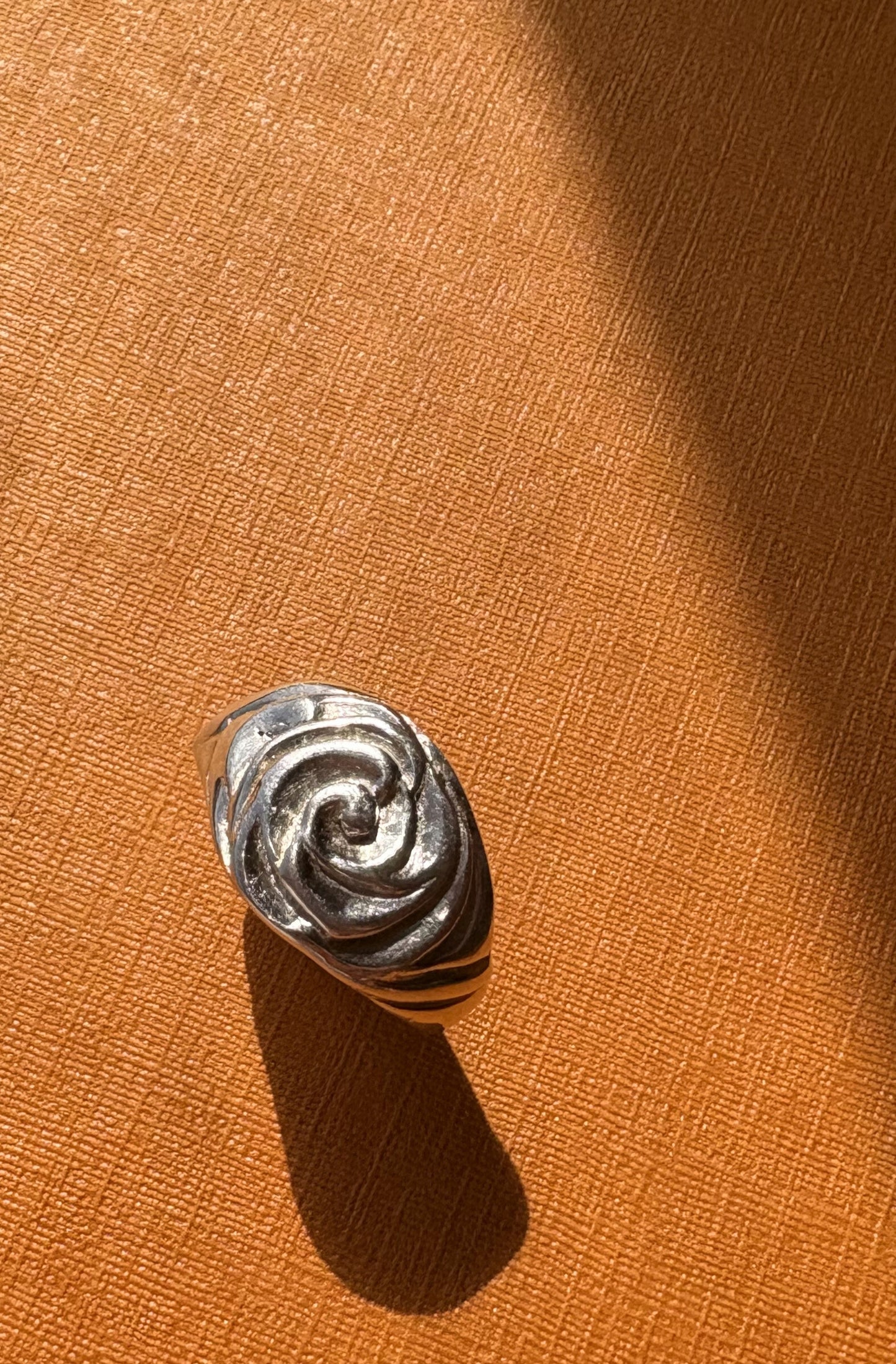 The Rose - Signet Ring - Size J1/2