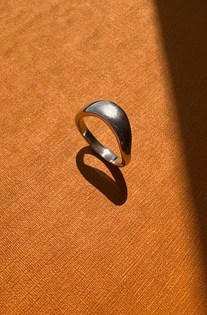 Low Tide - Wave Stacking Ring - M