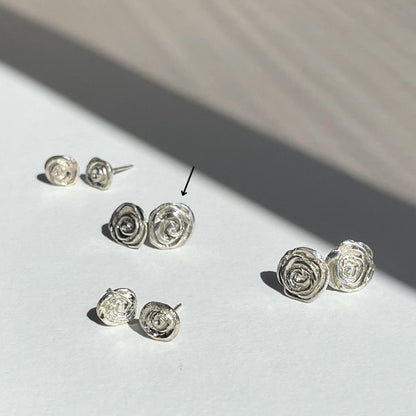 Rose Studs - Medium