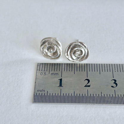 Rose Studs - Medium